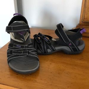 Women’s Teva Tirra black/grey/purple sandals